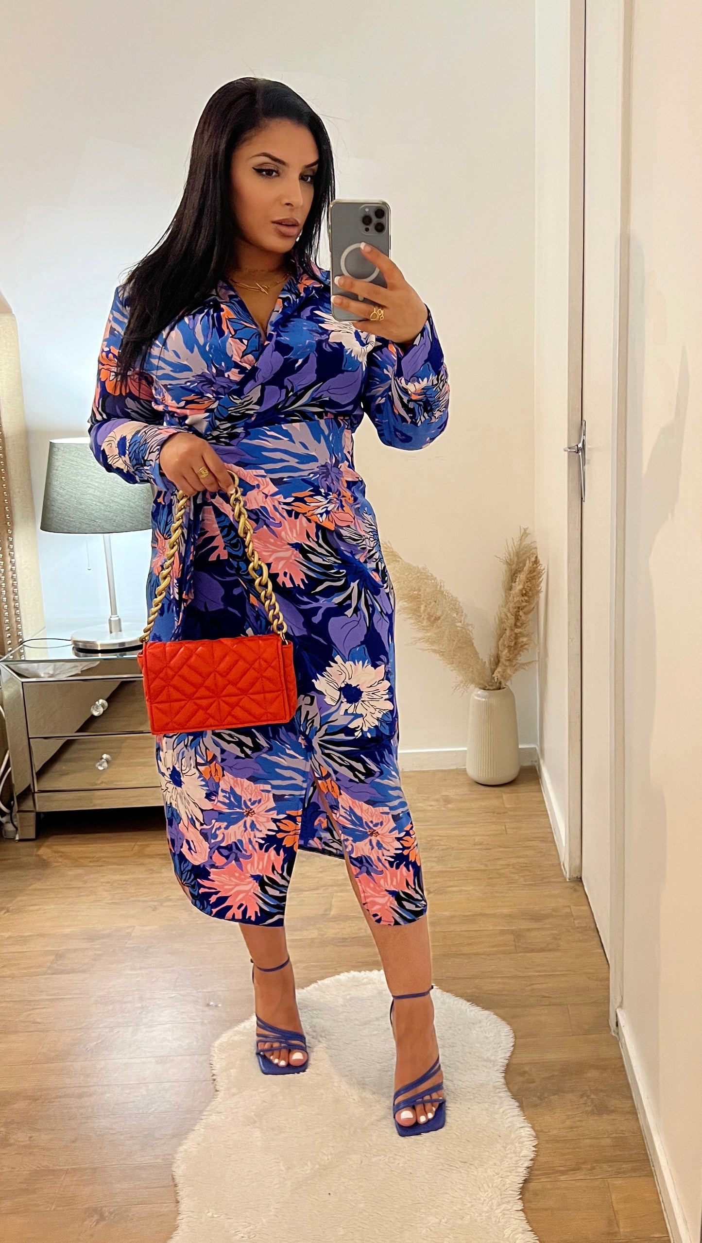 ROBE PORTEFEUILLE IMPRIMÉE