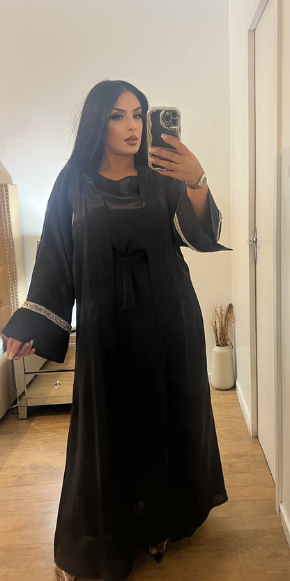 ABAYA AMINA DEUX PIÈCES